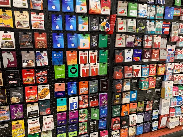 Types of Gift Cards in Brazil