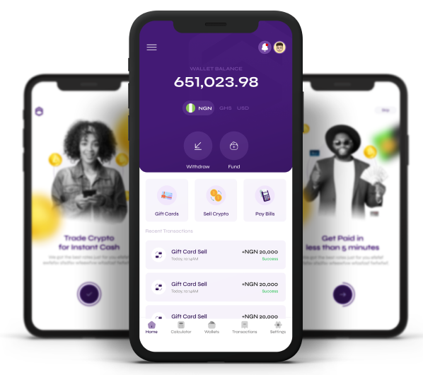 Sell gift cards & crypto for naira and Cedis - Astro Africa