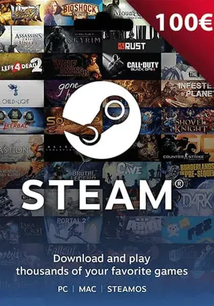 Eu steam 100 eur