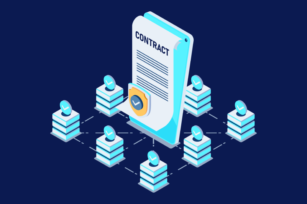 Blockchain smart contracts 